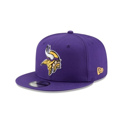 Sapca New Era Minnesota Vikings NFL Basic 9FIFTY Snapback - Violet